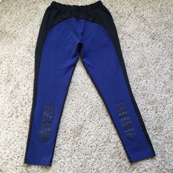 Adidas Mens Pants Cold Roy Jogger Royal Blue and Black Size M - Picture 3 of 5
